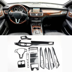 For Benz CLS Class 2012-2015 Carbon Style Interior Parts Decoration Cover - Bild 1 von 13