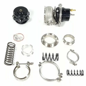 Válvula de soplado externa 50 mm 35 psi Q50+60 mm Turbo Wastegate 24 PSI GTII negra - Imagen 1 de 6