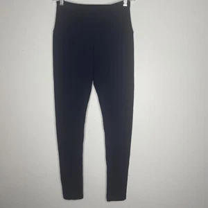 Lysse High Rise Leggings Women's Sz S Blue Stretch Waist Shaping Panel Skinny - Picture 1 of 5
