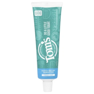 Rapid Relief Sensitive Toothpaste, Fluoride-Free, Fresh Mint, 4 oz (113 g) - Image 1 of 3