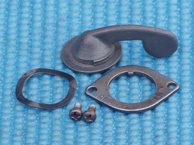 Honda CB750 CB550 CB500 CB350 CB360 CB450 CL350 palanca, placa y resorte Foto 1 de 2