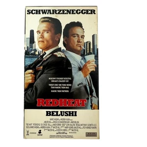 Red Heat 1988 VHS Avid Release Schwarzenegger & Belushi Action Comedy Crime - Picture 1 of 9