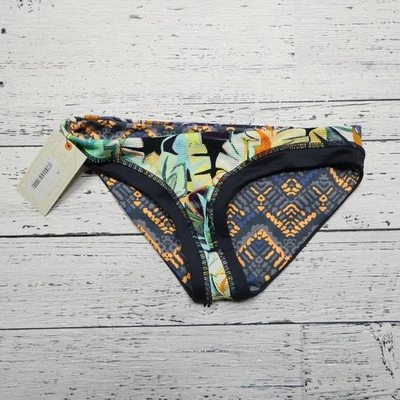 Maaji 比基尼底部女式小号双面游泳 OP 0388 1916MBASM 全新带标签 — 第 1/4 张图片