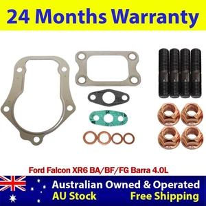 Permaseal MLS-R Turbo To Manifold Studs&Gasket For Ford Falcon XR6 BA/BF/FG 4.0L - Picture 1 of 6