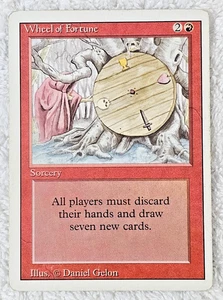 MTG VTG Wheel of Fortune Revised Edition 1994 Reserved List Daniel Gelon LP - Picture 1 of 12