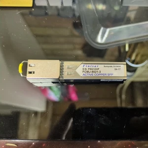 Finisar 1G RJ45 SFP+ Copper Transceiver Module FCMJ-8521-3 1000Base-T 1Gbps - Afbeelding 1 van 1