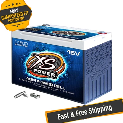 XS Power D1600 D-Series Racing AGM Battery Foto 1 de 4