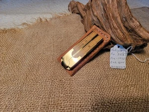 Antique No 32 1/2 Boxwood and Brass Folding Ruler and Caliper - Picture 1 of 19