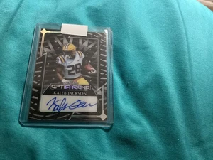 Kaleb Jackson Auto - 2024 Optichrome Tiger Refractor Auto #2/4 - Bild 1 von 9
