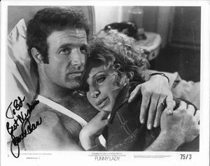 JAMES CAAN autographed photo with Barbara Streisand from Funny Lady COA - Picture 1 of 2