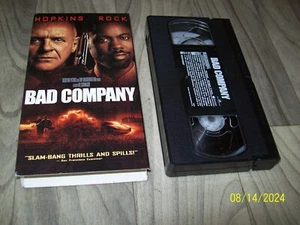 VHS Tape – Bad Company - Anthony Hopkins Chris Rock Vcr Great Movie ! Action - Picture 1 of 2
