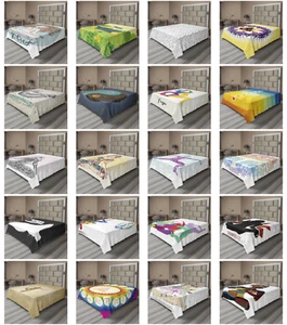 Ambesonne Yoga Flat Sheet Top Sheet Decorative Bedding 6 Sizes - Picture 1 of 40