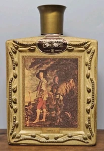 Vintage CHARLES 1 Van Dyck Liquor Decanter Bottle  RARE Painted Jim Beam *READ* - Picture 1 of 16