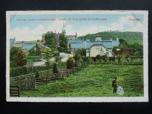 Northumberland BOTHAL Home of the Duke of Portland - Old Postcard - Picture 1 of 2