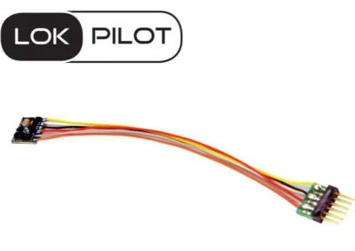 ESU 59826 ~ New 2025 ~ 6 Pin DCC Motor Decoder ~ LokPilot V5.0 Micro W/ Harness - Image 1 of 2