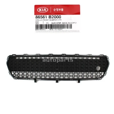 FEDEX⭐ Genuino 86561B2000 Rejilla Parachoques Delantero Centro Para Kia Soul 2014-2016 Foto 1 de 3