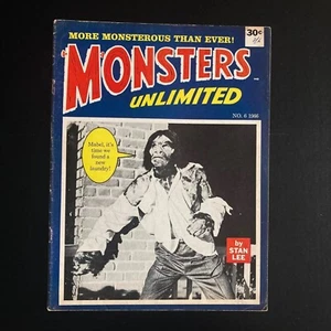 Stan Lee - Monsters Unlimited Magazine - No.6 - 1966 Vintage Horror - Picture 1 of 2