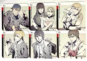 Final Fantasy XV BROTHERHOOD Untersetzer x6 Noctis Ignis Prompto Gladiolus Luna JP - Bild 1 von 1