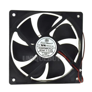 Cooling fan R1225Y24BPLP1S-7 For PELKO MOTORS 24V 0.43A 120*120*25mm 2Pin - Afbeelding 1 van 4
