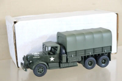 HARTSMITH MODELS WWII US ARMY MACK GS 6x6 CARGO SOFT TOP TRUCK oa - Image 1 of 4