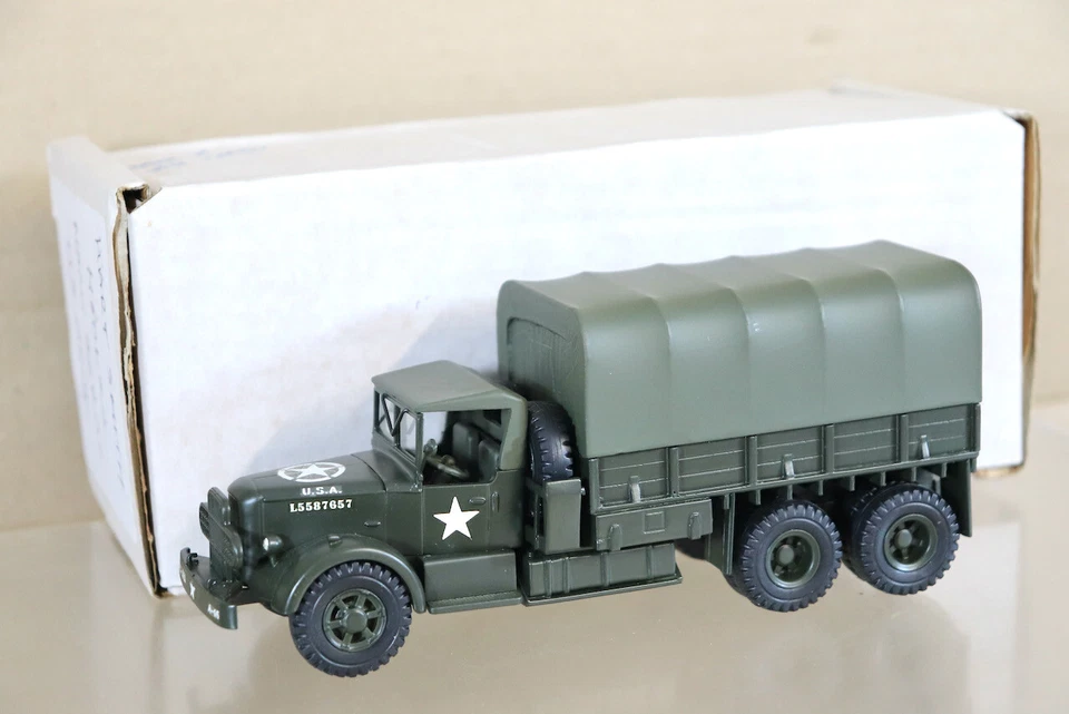 Hartsmith Models WWII US Army Mack GS 6x6 Cargo Morbido Top Camion OA - Immagine 1 di 4