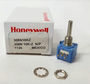 Neu HONEYWELL 308N10K Potentiometer ~ 10K Ohm ~ 0,5 Watt ~ 308N10KZ - Bild 1 von 2