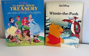 Walt Disney Hardcover Winnie the Pooh & Classic Movie Treasury 10 Story Vintage - Bild 1 von 5