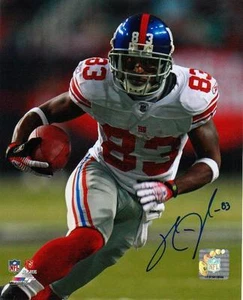 Sinorice Moss Signed Autographed 8x10 Photo - NFL NY Giants SB Champion - w/COA - Picture 1 of 1
