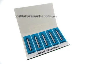 Racetech Motorsport Temperature Test Strip Sticker 71-110c Pack of 10 - Picture 1 of 1