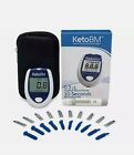 🆕 KetoBM Ketone Blood Meter Kit Monitoring System for Ketogenic Diet  🆓 Ship