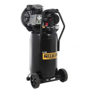 Compressore d'aria verticale 90 Lt NUAIR B2800B/3M/90V a cinghia 3HP 10bar - Imagen 1 de 5