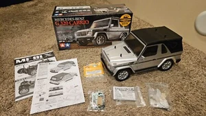 NEW! Tamiya MF-01X Mercedes Benz Cabrio G320 Kit 58635 w/ Bearings Servo - READ! - Picture 1 of 20