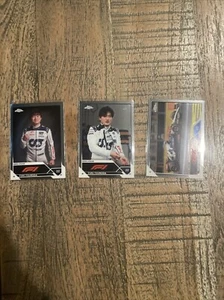 2023 Topps Chrome Formula 1 F1 3 Card Lot Yuki Tsunoda #55 #56 #57 - Bild 1 von 7
