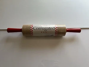 NEW BETHANY HOUSEWARES 17" CORRUGATED WOODEN ROLLING PIN HARD MAPLE #420 SEALED - Picture 1 of 7
