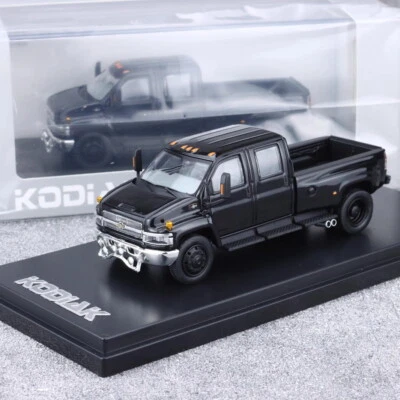 Chevrolet KODIAK Pickup escala 1/64 GOC negro diecast modelo de coche juguete regalo Foto 1 de 4