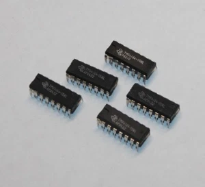 5x Texas Instruments TMS4164-15NL 64k DRAM DIP16 Memory IC New Old Stock IC - Picture 1 of 2
