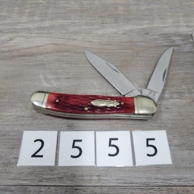 Rough Rider Knife Red Bone Copperhead RR268 Folding Pocket Rare  - Image 1 of 4