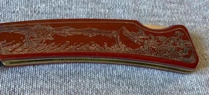 Vtg Camel Joe Small Lockback Pocket Fishing Knife - Kutmaster Utica NY - Picture 1 of 1