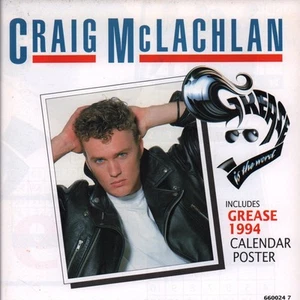 Craig McLachlan Grease 7" vinyl Netherlands Epic 1993 Limited edition 1994 - Bild 1 von 3
