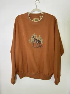 Field Tested Outdoor Life Embroidered Deer Buck Whitetail Sweatshirt Men L 42-44 - Picture 1 of 12