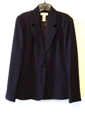 Jaqueta feminina Covington preta tamanho 16 - Imagem 1 de 4