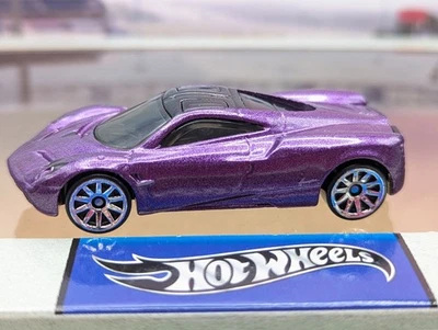 Hot Wheels PAGANI HUAYRA 2026 ❀ púrpura; 10 velocidades ❀ paquete múltiple exclusivo ❀SUELTO Foto 1 de 3