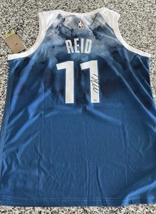 Naz Reid Signed Autographed MN Timberwolves Jersey PSA COA Large Auto - Picture 1 of 3