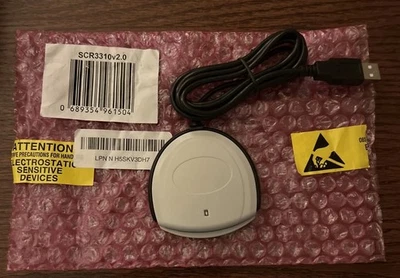 Identiv SCR3310 v2.0 USB Smart Card Reader SmartOS 905331 - Neu - Bild 1 von 4