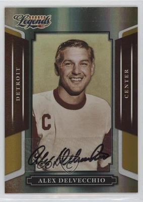 Donruss Americana Sports Legends 2008/25 Alex Delvecchio #84 patio automático Foto 1 de 2