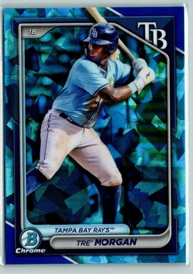 2024 Bowman Draft Sapphire Edition #BDC-197 Tre' Morgan - Image 1 of 2