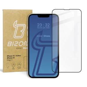 Bizon Glass Edge 2 Apple iPhone 14 / 13 / 13 Pro schwarz - Bild 1 von 12