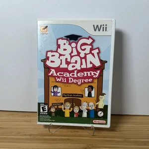 Big Brain Academy: Wii Grad (Nintendo Wii, 2007) CIB komplett original getestet - Bild 1 von 4