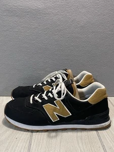 New Balance ML574BK2 Größe 12 schwarz und braun Retro Turnschuhe bequem - Bild 1 von 9