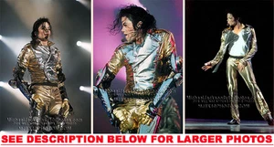 MICHAEL JACKSON HISTORY TOUR STAGE (3) RARE 8x10 PHOTOS - Bild 1 von 1